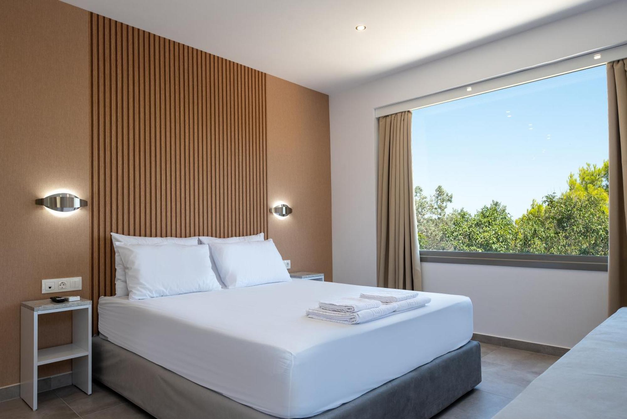 Airscape Hotel Free Shuttle From Athen'S Airport أرتيميدا الغرفة الصورة