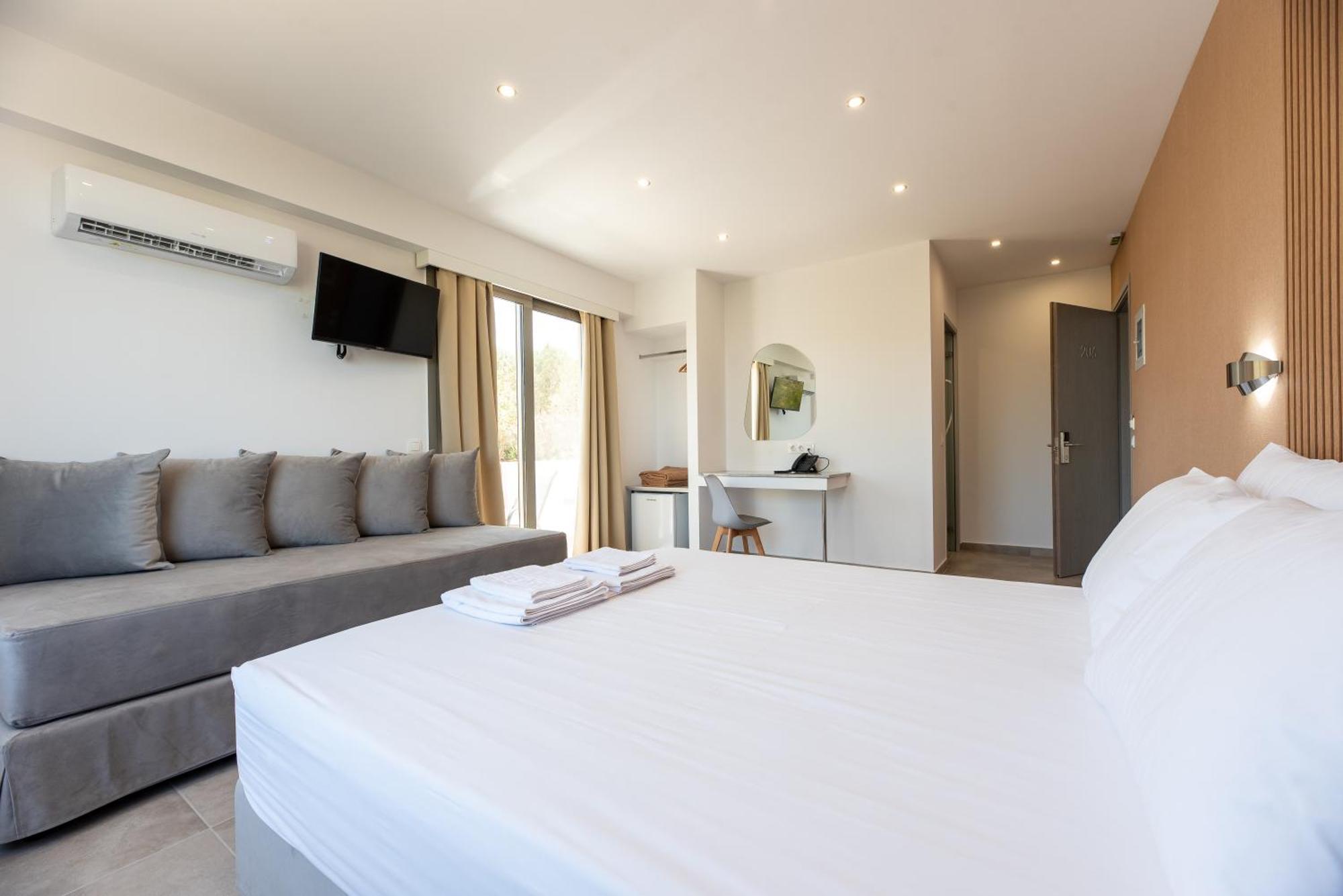 Airscape Hotel Free Shuttle From Athen'S Airport أرتيميدا الغرفة الصورة